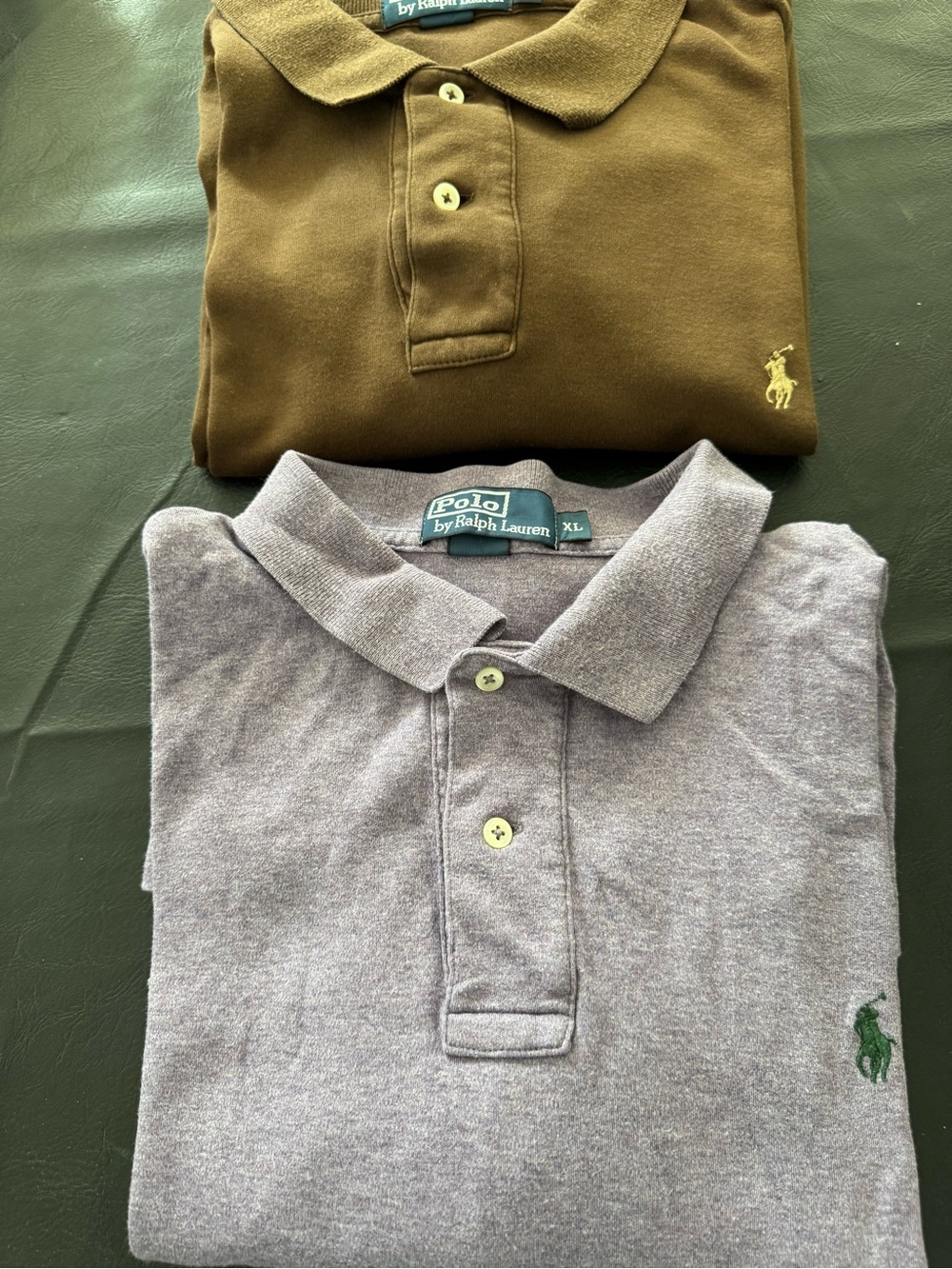 Set of 2 XL Polo by Ralph Lauren Men’s Polo Shirts Short Sleeve
